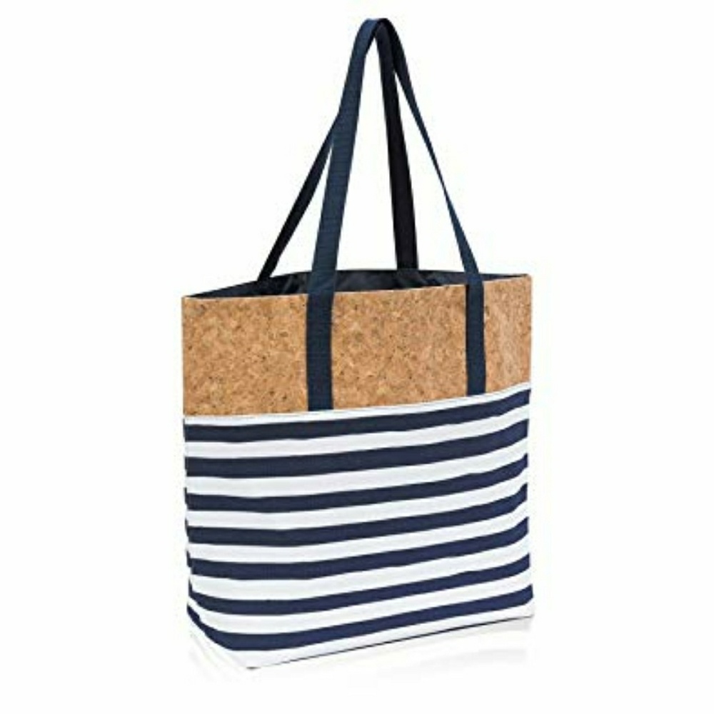 Thirty One Getaway Tote - Cabana Stripe